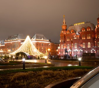 Новогодняя Манежная площадь