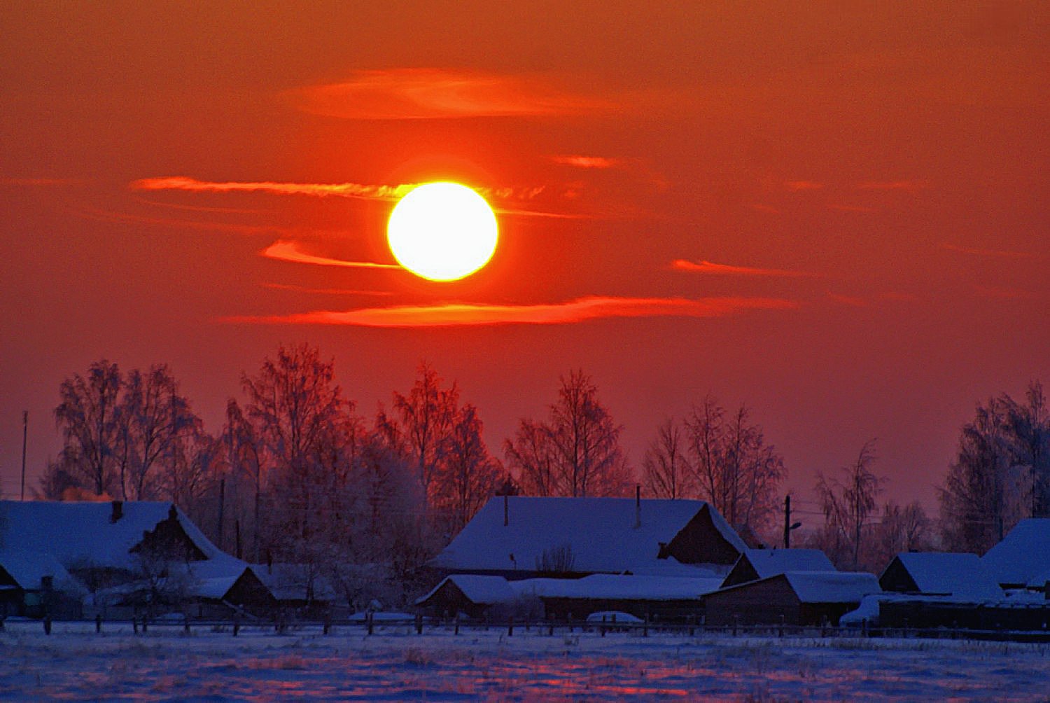 Зимний вечер
