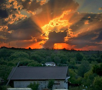 Фото заряженное деревенским детством
