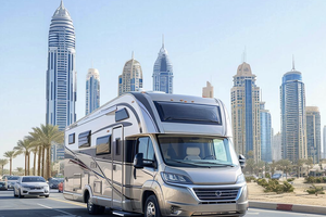 В Дубае запустили первые маршруты для автодомов