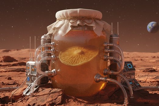 Как колонизировать Марс с помощью чайного гриба?