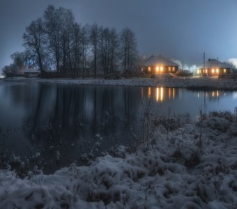 В предзимних сумерках