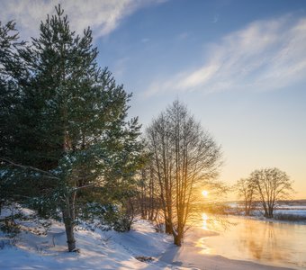 Зимний закат
