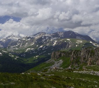 Южная часть плато Лагонаки