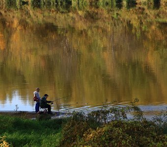Осень на Клязьме