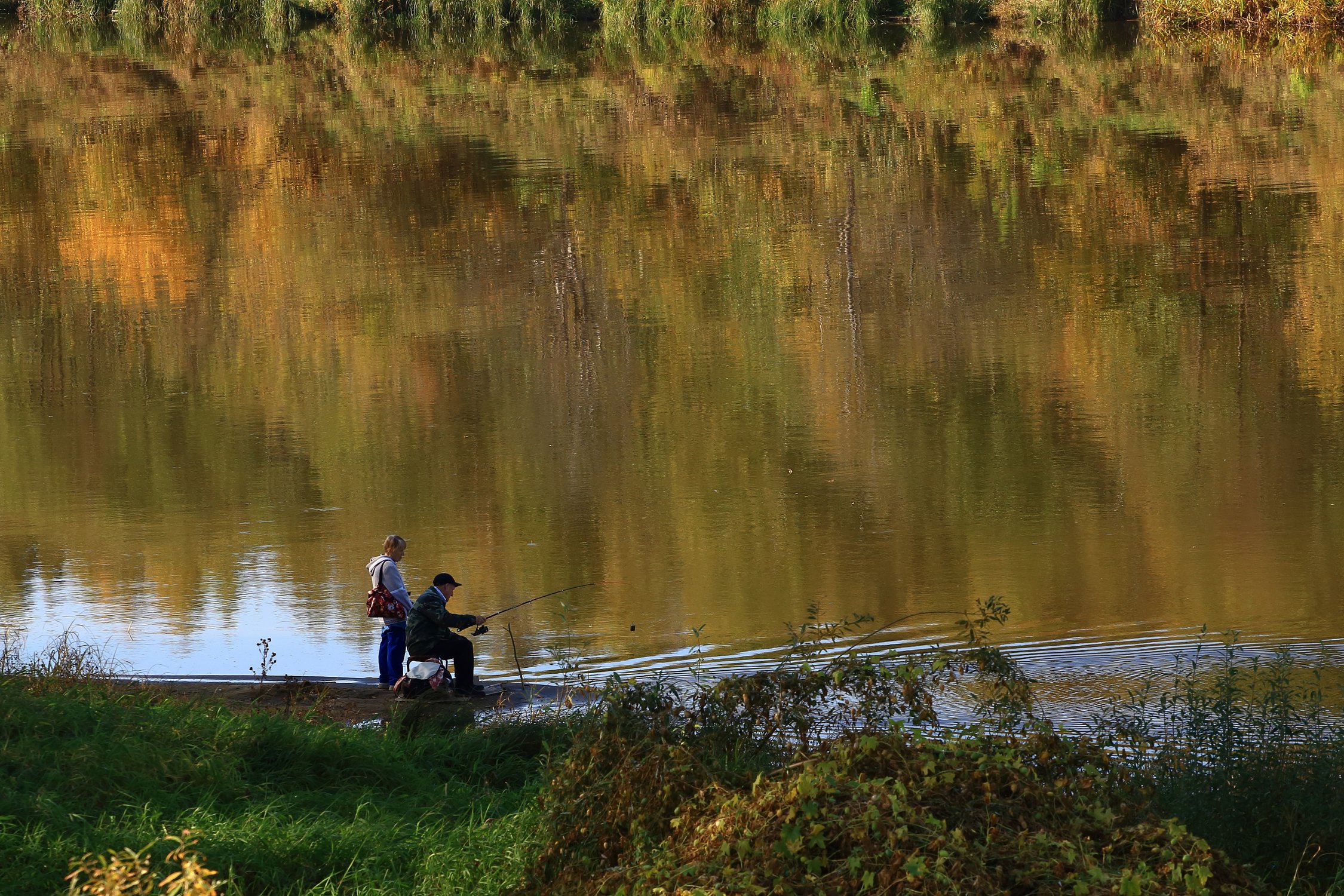 Осень на Клязьме