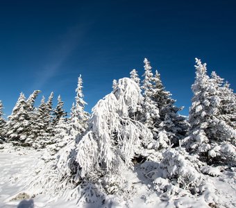 Начало зимы на хребте Зюраткуль