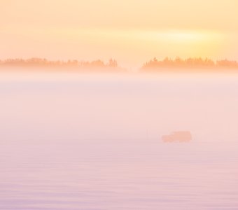 В морозном тумане