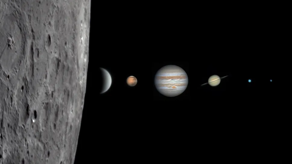 Фотограф сделал идеальный снимок парада планет