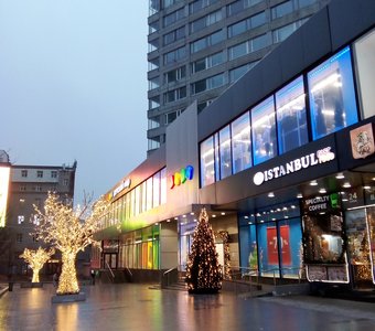 На Новом Арбате в Новый Год