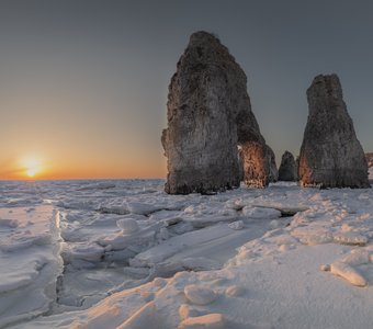 Золотой закат на Итурупе