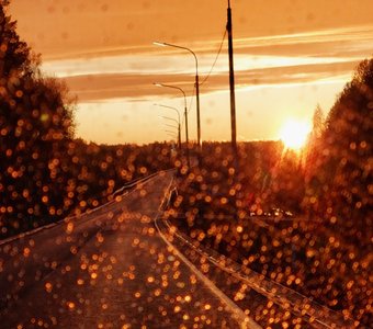 Наперегонки с дождем