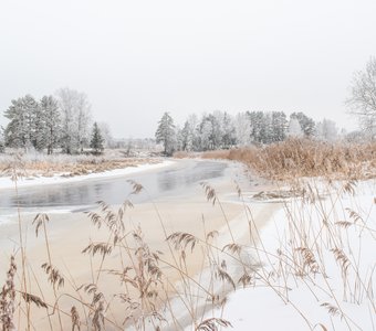 Дяденька Туман и дедушка Мороз сработались
