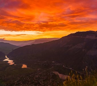 Долина реки Аварское Койсу