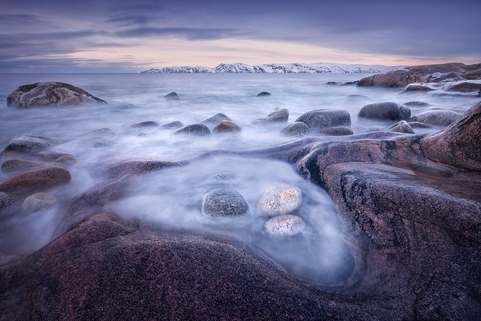 Вечер на северном пляже