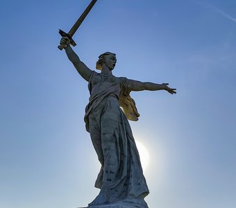 На Мамаевом Кургане