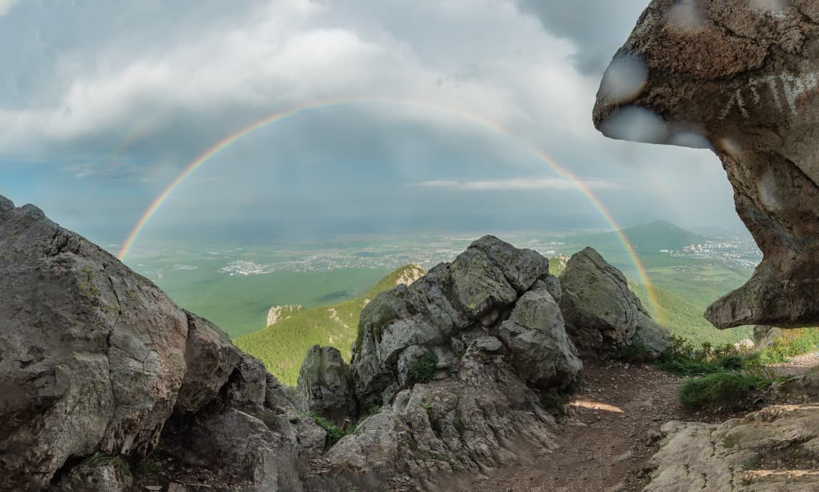 Радуга на Бештау