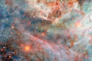 Космические облака «сахарной ваты» в объективе «Хаббла»