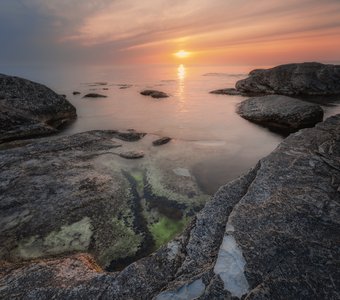 Вечерний Каспий