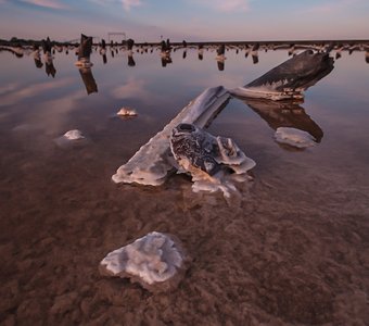 Баскунчак на закате