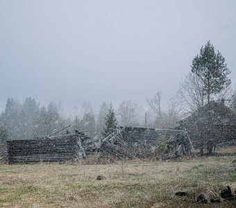 Майский снегопад
