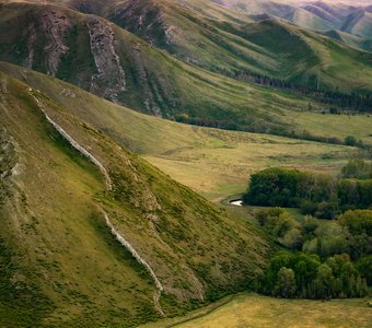 Холмы оренбуржья