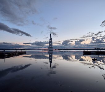 Вид на Колокольню. Калязин