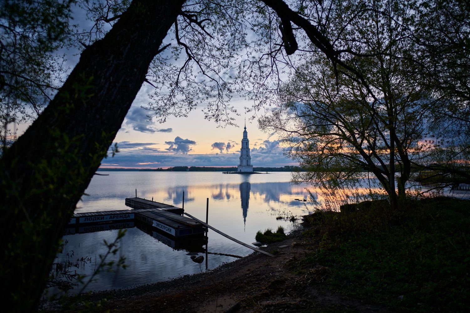 В естественной рамке