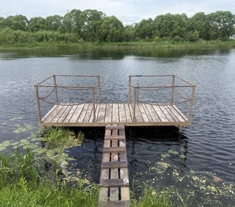 Лето на речке