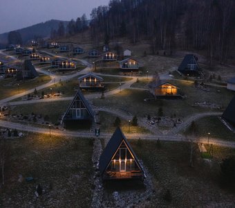 Огни в лесной тишине