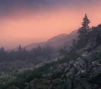 Закат на Волчьем гребне