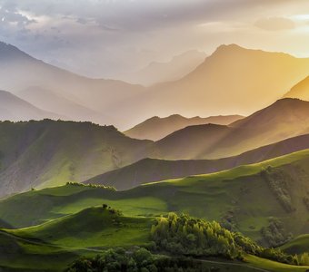 Вид с перевала Цей-Лоам