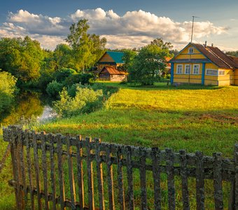 Летний вечер у реки