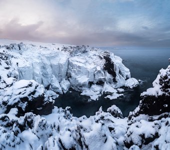 Снег и вулкан