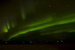 Российский космонавт показал полярное сияние с борта МКС: видео