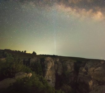 Ночь на склонах Демерджи