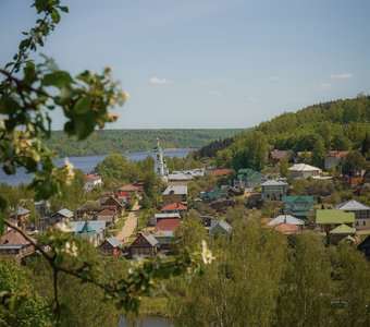 Плёс (Ивановская область), вид с Соборной горы