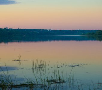 Встречая рассвет на Оке