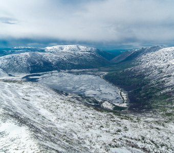 Первые дни июня. озеро Малый Намаракит.