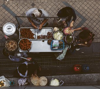 Уличная еда в Бангкоке