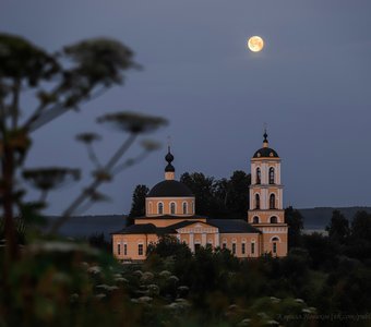 Раннее июльское утро в селе Глухово