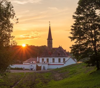 Мой любимый Приоратский дворец на закате