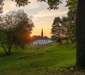 Мой любимый Приоратский дворец на закате