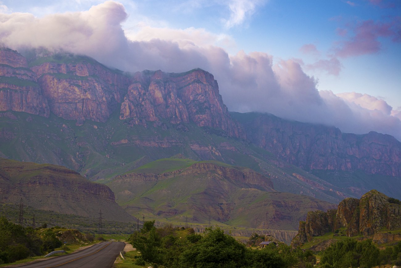По дороге на Эльбрус