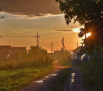 Солнечный вечер
