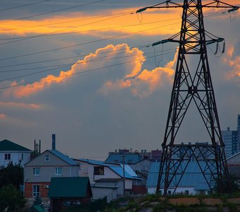 Облака наполняют энергией дома