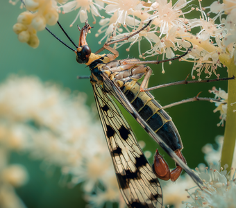 Красавица скорпионница!