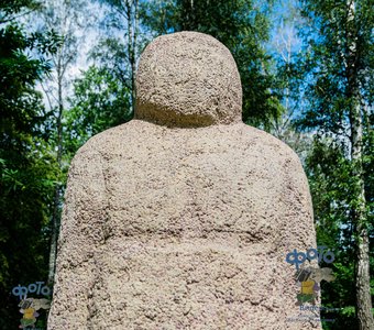 арт-объект «Половецкий воин». город Курск