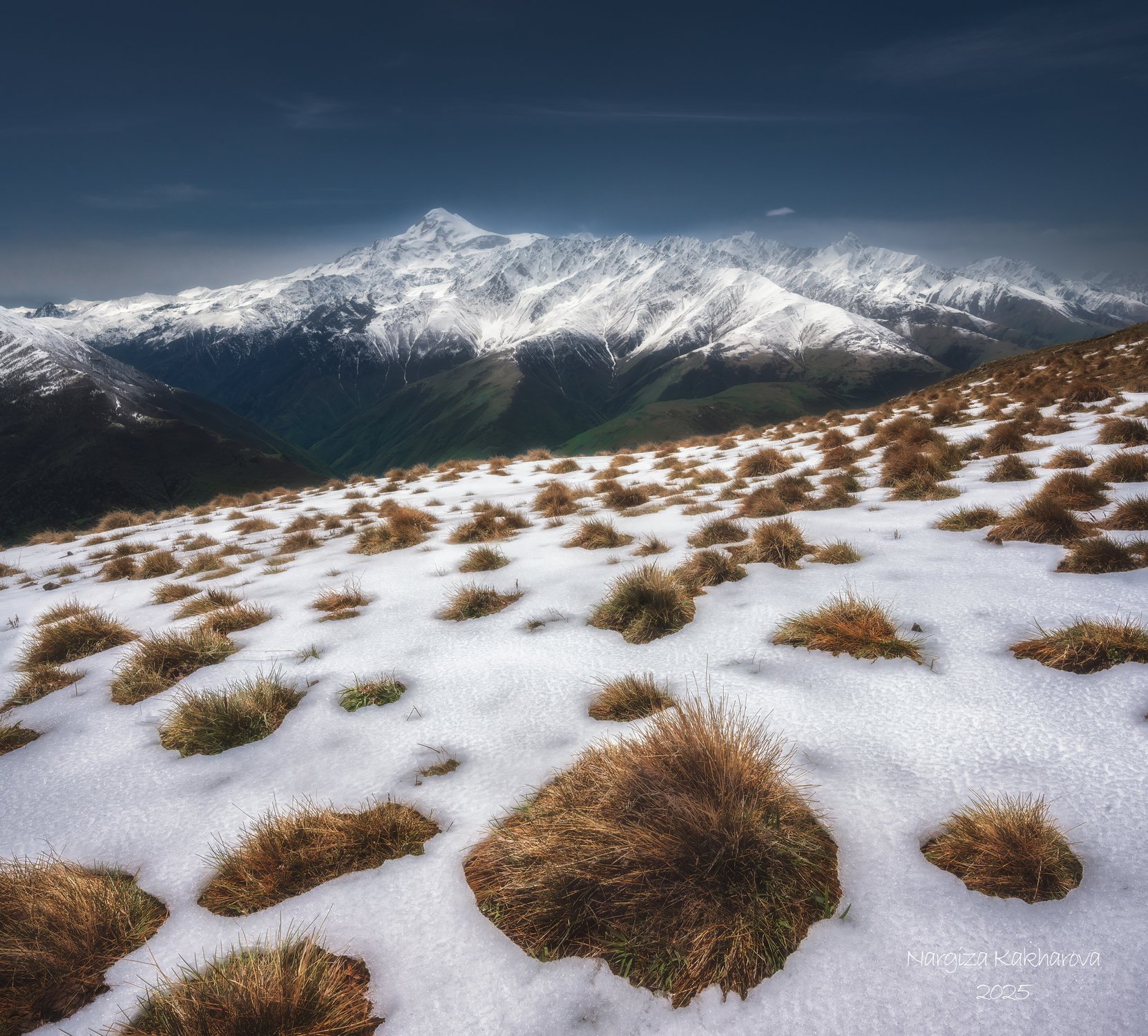 Величественный Казбек