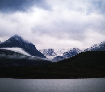 Утро в горах Колымы